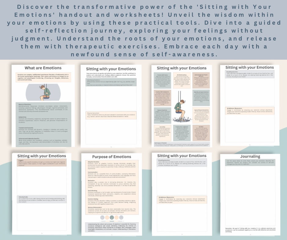 Sitting with your emotions, sit with your feelings, mindfulness practice, counselling resources